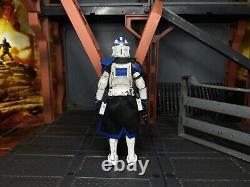 Custom Star Wars The Vintage Collection 501st Clone Captain Trooper VC269 3.75