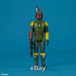 Custom Vintage Kit Bashed Rocket Firing Boba Fett + Display Box & Figure Stand