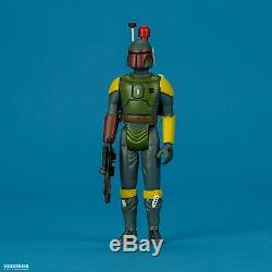 Custom Vintage Kit Bashed Rocket Firing Boba Fett + Display Box & Figure Stand