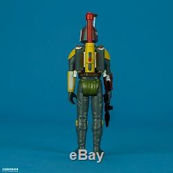 Custom Vintage Kit Bashed Rocket Firing Boba Fett + Display Box & Figure Stand