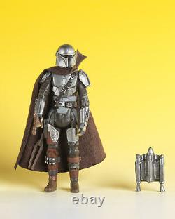 Custom Vintage Style Star Wars The Mandalorian (Beskar Armor) Figure
