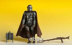 Custom Vintage Style Star Wars The Mandalorian (Beskar Armor) Figure