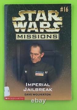 DAVE WOLVERTON Imperial Jailbreak Vintage Star Wars Missions 16 1998 1990s OOP