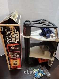 Death Star Space Station 1978 STAR WARS Vintage Original 100% COMPLETE BOX Rope