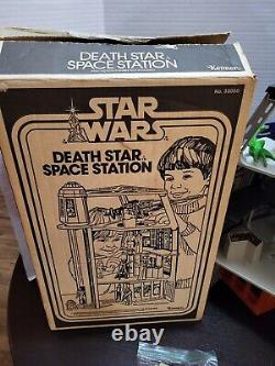 Death Star Space Station 1978 STAR WARS Vintage Original 100% COMPLETE BOX Rope