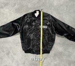 Disney Vintage Star Wars Satin Jacket STAR TOURS size M Black