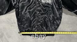 Disney Vintage Star Wars Satin Jacket STAR TOURS size M Black