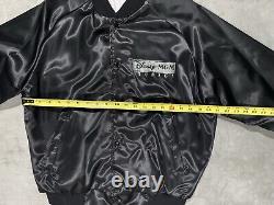 Disney Vintage Star Wars Satin Jacket STAR TOURS size M Black