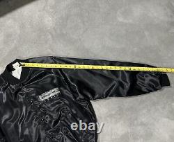 Disney Vintage Star Wars Satin Jacket STAR TOURS size M Black