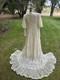 Edwardian Vintage Handmade Battenburg Lace Wedding Dress, Star Wars Replica