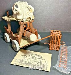 Ewok Battle Wagon 1985 STAR WARS Vintage Original 100% COMPLETE w BOX Inserts