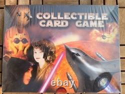 FACTORY SEALED Star Wars vintage Collectible Card Game CIB rare Sports Cards