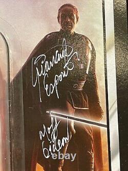 GIANCARLO ESPOSITO AUTOGRAPH STAR WARS Vintage Collection MOFF GIDEON BECKETT