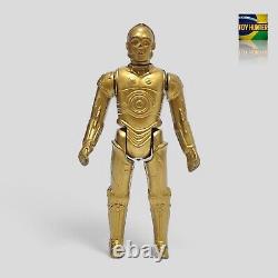 GLASSLITE C3PO VINTAGE STAR WARS FIGURE BRAZIL 80's