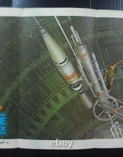 George Lucas STAR WARS Episode V 1981 Vintage THAI SP Poster UNUSED! MEGA RARE