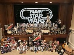 HASLAB Star Wars Vintage Collection RAZOR CREST 100% COMPLETE IN SEALED CASE