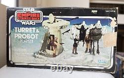 HOTH TURRET AND PROBOT Playset Complete with Box Vintage Star Wars Kenner 1979