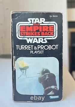 HOTH TURRET AND PROBOT Playset Complete with Box Vintage Star Wars Kenner 1979