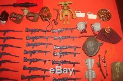 Huge Lot Of Vintage Kenner Star Wars Weapons & Accessories Over 100 No Repro
