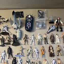 HUGE STAR WARS Vintage & modern star wars lot 50+ action figure & other stuff