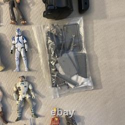 HUGE STAR WARS Vintage & modern star wars lot 50+ action figure & other stuff