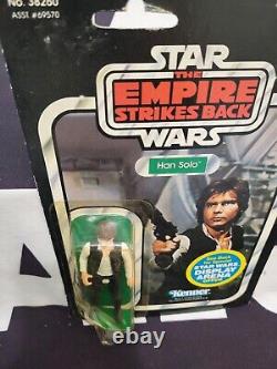 Han Solo 1981 45 Back STAR WARS Vintage Original NEW SEALED w Offer