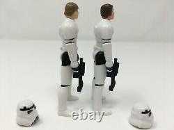 Han Solo & Luke Stormtrooper Outfit Star Wars repro custom vintage-style figures