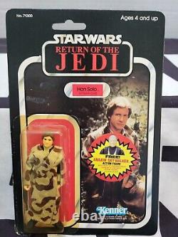 Han Solo Trench Coat 1984 77 Back STAR WARS Vintage Original NEW SEALED