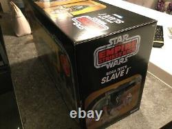 Hasbro Star Wars The Vintage Collection Boba Fett's Slave 1 Case fresh mint