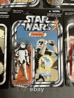 Hasbro Star Wars The Vintage Collection Lot Of 5 Vader, Luke, Han, Stormtrooper