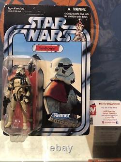 Hasbro Star Wars Vintage Collection 112 Sandtrooper unpunched edge wear