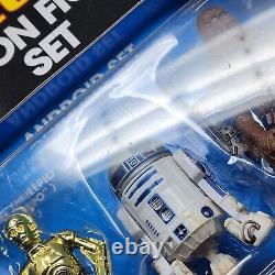 Hasbro Star Wars Vintage Collection 3 Pack Target Set C-3PO R2-D2 Chewbacca 2011