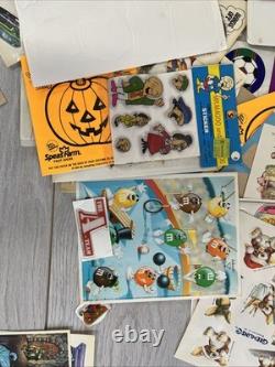 Huge Lot Of Vintage Stickers, Flash Gordon, Q Bert, Krull, Star Wars, A Team