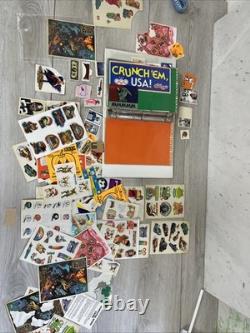 Huge Lot Of Vintage Stickers, Flash Gordon, Q Bert, Krull, Star Wars, A Team
