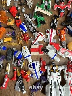 Huge Lot Vintage Transformers Hasbro Bandai Power Rangers Figures Star Wars