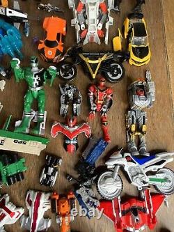 Huge Lot Vintage Transformers Hasbro Bandai Power Rangers Figures Star Wars