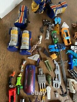 Huge Lot Vintage Transformers Hasbro Bandai Power Rangers Figures Star Wars