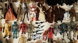 Huge Lot of 125 Star Wars Action FiguresVINTAGELEGACYSAGAHASBROKENNERBLACK