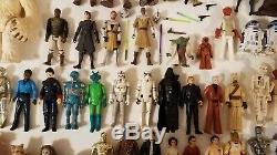 Huge Lot of 85 Star Wars Action FiguresVINTAGELEGACYSAGAHASBROKENNERBLACK2