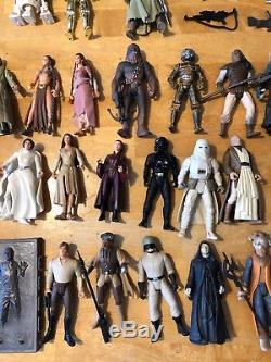 Huge Lot of Star Wars Action Figures LFL Hasbro Vintage Modern