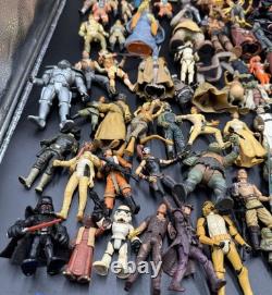 Huge Star Wars Action Figure Lot Vintage Collection & More