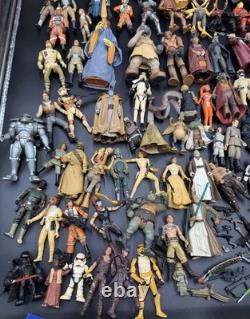 Huge Star Wars Action Figure Lot Vintage Collection & More