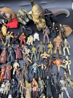 Huge Star Wars Action Figure Lot Vintage Collection & More