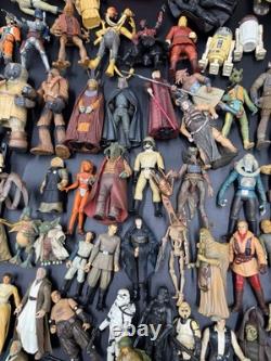 Huge Star Wars Action Figure Lot Vintage Collection & More