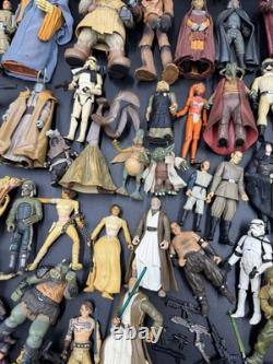 Huge Star Wars Action Figure Lot Vintage Collection & More
