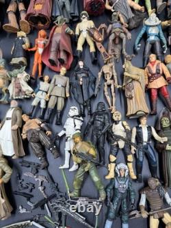 Huge Star Wars Action Figure Lot Vintage Collection & More