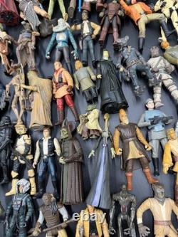 Huge Star Wars Action Figure Lot Vintage Collection & More