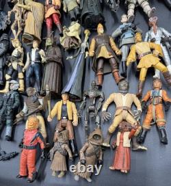 Huge Star Wars Action Figure Lot Vintage Collection & More