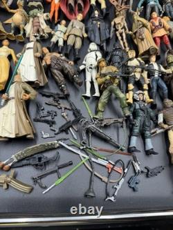 Huge Star Wars Action Figure Lot Vintage Collection & More