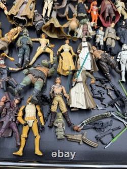 Huge Star Wars Action Figure Lot Vintage Collection & More